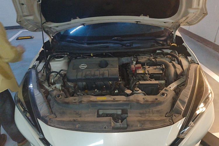 Used Nissan Lannia 2019 1.6L CVT Smart Connect Smart Cool Version China VI Standard Engine Bay