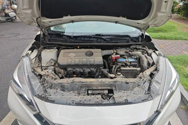 Used Nissan Lannia 2019 1.6L Manual Fashion Edition China V Standard Engine Bay
