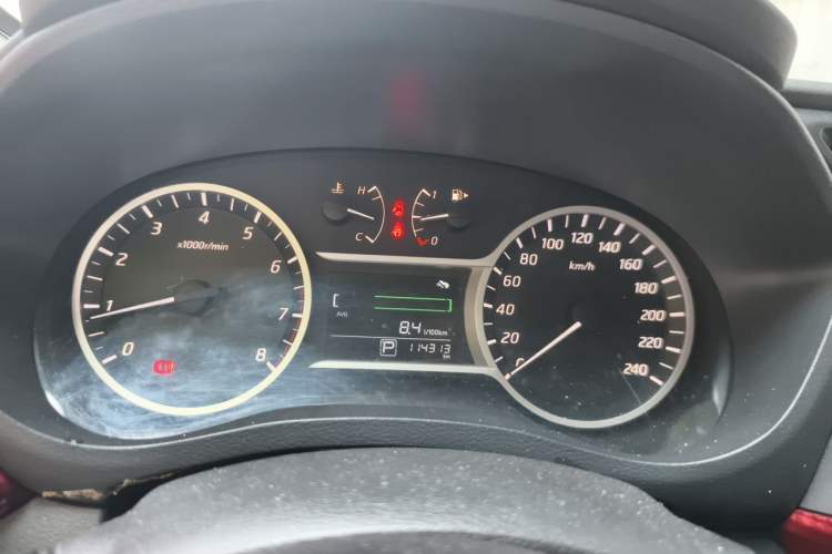 Used Nissan Lannia 2019 1.6L CVT Smart Connect Smart Cool Version China V Standard Instrument Cluster