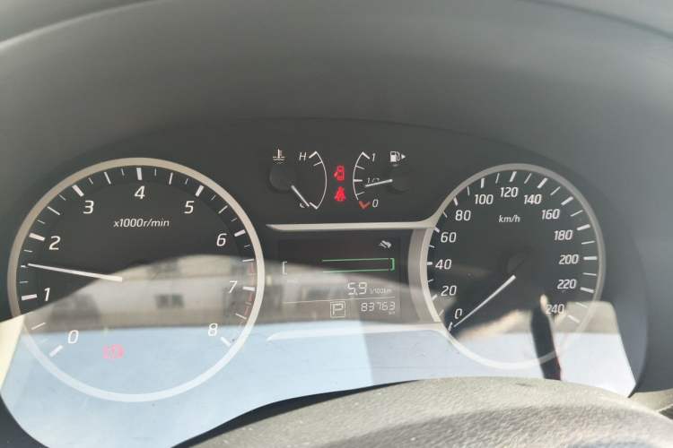 Used Nissan Lannia 2019 1.6L CVT Smart Connect Smart Cool Version China V Standard Instrument Cluster