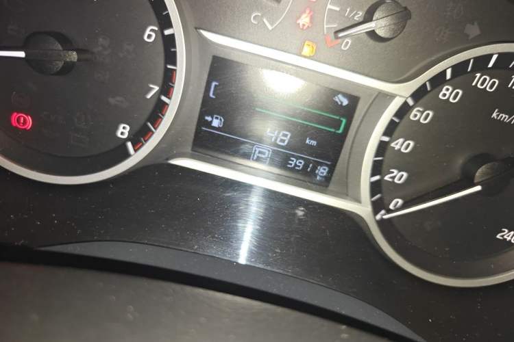 Used Nissan Lannia 2019 1.6L CVT Smart Connect Smart Cool Version China V Standard Odometer Close Up