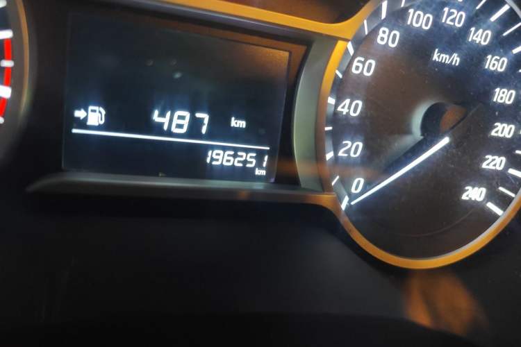 Used Nissan Lannia 2019 1.6L Manual Cool Edition China V Standard Odometer Close Up