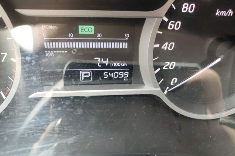 Used Nissan Lannia 2019 1.6L CVT Cool Edition China V Standard Odometer Close Up