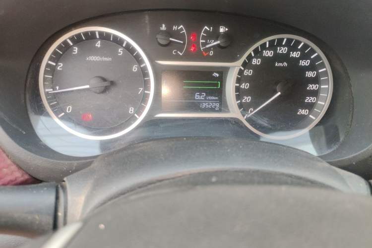 Used Nissan Lannia 2019 1.6L Manual Cool Edition China VI Odometer Close Up