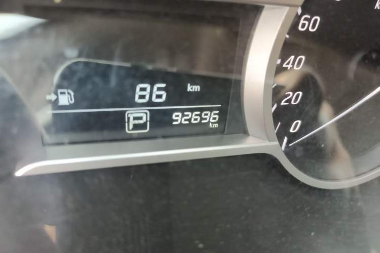 Used Nissan Lannia 2019 1.6L CVT Smart Connect Smart Cool Version China V Standard Odometer Close Up