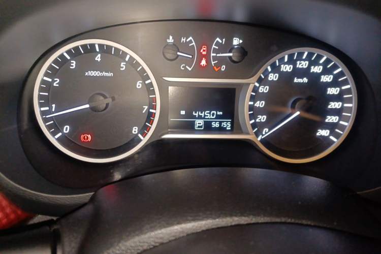 Used Nissan Lannia 2019 1.6L CVT Smart Connect Smart Cool Version China VI Standard Odometer Close Up