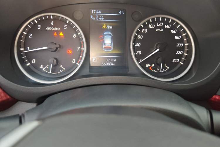 Used Nissan Lannia 2020 1.6L CVT Smart Connect High-Energy Edition Odometer Close Up