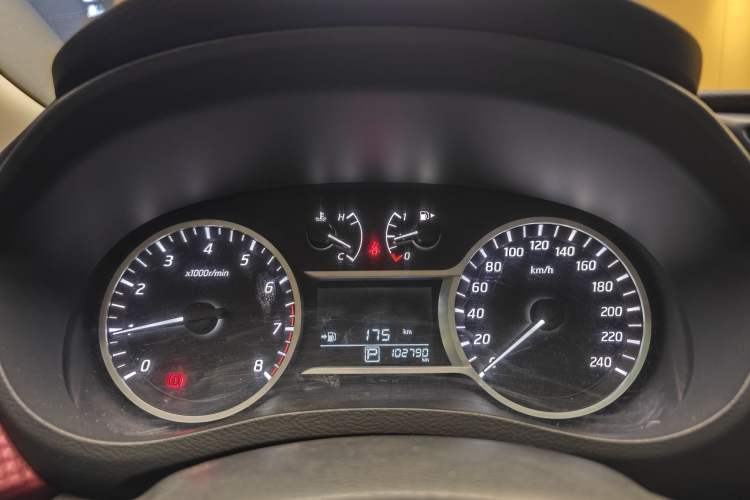 Used Nissan Lannia 2020 1.6L CVT Cool Edition Odometer Close Up