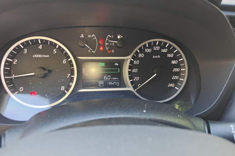 Used Nissan Lannia 2020 1.6L CVT Cool Edition Odometer Close Up