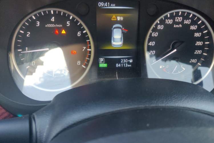 Used Nissan Lannia 2020 1.6L CVT Smart Connect Smart Cool Edition Odometer Close Up