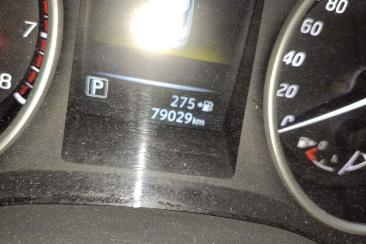 Used Nissan Lannia 2020 1.6L CVT Smart Connect Smart Cool Edition Odometer Close Up