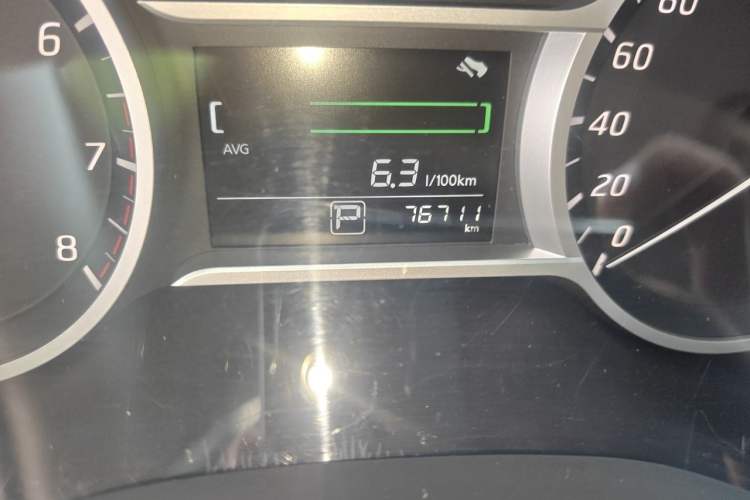 Used Nissan Lannia 2020 1.6L CVT Cool Edition Odometer Close Up