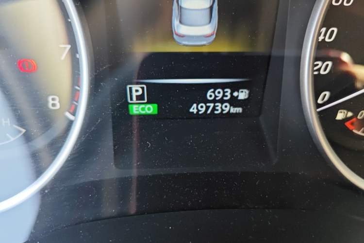 Used Nissan Lannia 2020 1.6L CVT Smart Connect Smart Cool Edition Odometer Close Up