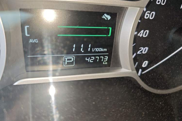 Used Nissan Lannia 2020 1.6L CVT Cool Edition Odometer Close Up
