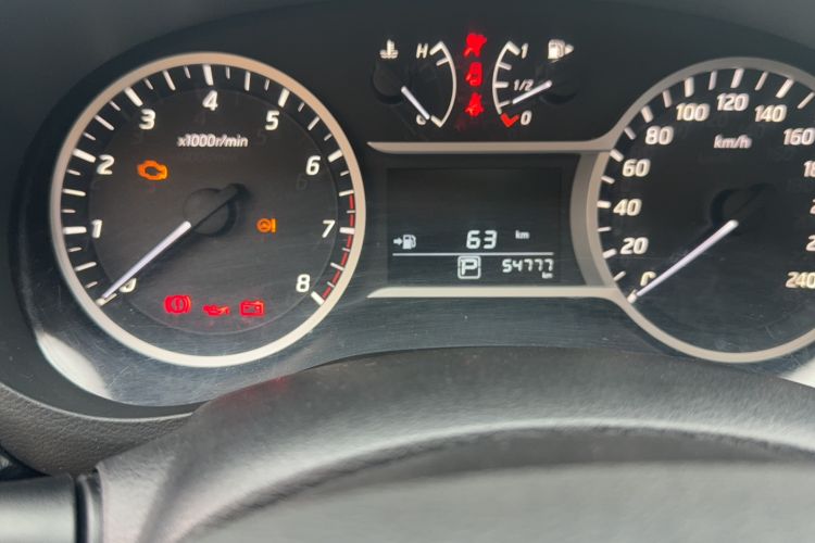 Used Nissan Lannia 2021 1.6L CVT Cool Edition Odometer Close Up