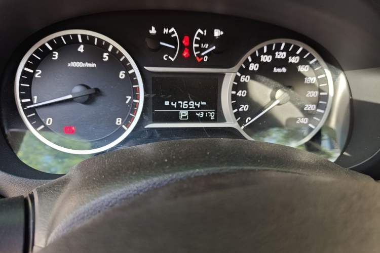 Used Nissan Lannia 2021 1.6L CVT Cool Edition Odometer Close Up
