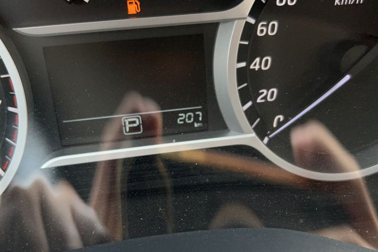 Used Nissan Lannia 2021 1.6L CVT Cool Edition Odometer Close Up