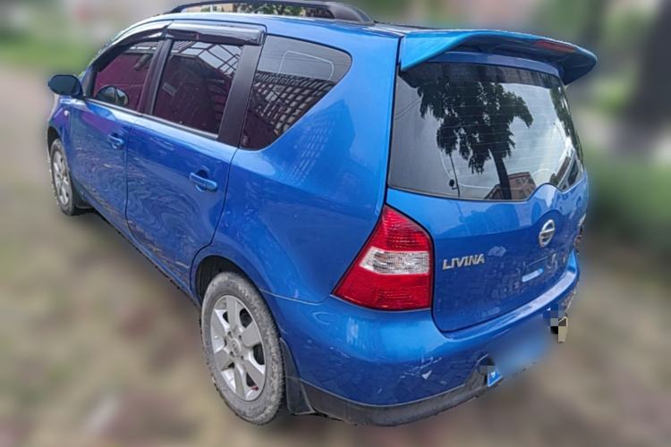 Used Nissan Livina 2007 1.6L Manual Supercharged Model Rear Left 45 Deg