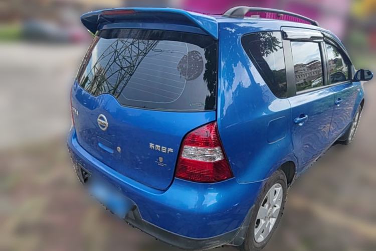 Used Nissan Livina 2007 1.6L Manual Supercharged Model Rear Right 45 Deg