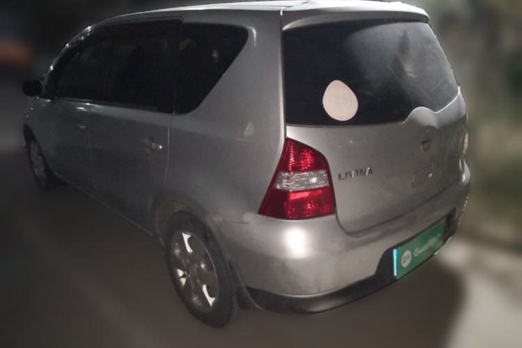 Used Nissan Livina 2007 1.6L Automatic Supercharged Edition Rear Left 45 Deg