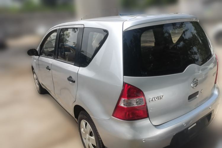 Used Nissan Livina 2007 Revised Version 1.6L Automatic Multi-Functional Type Rear Left 45 Deg