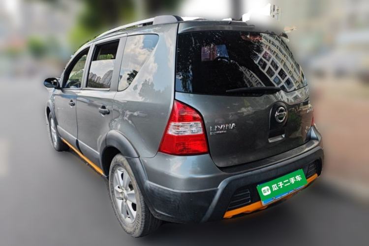 Used Nissan Livina 2008 Jingrui 1.6L Manual Smart Edition Rear Left 45 Deg