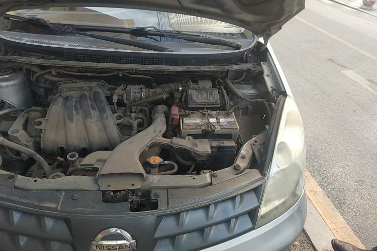 Used Nissan Livina 2008 1.6L Manual XuanNeng Model Engine Bay Left