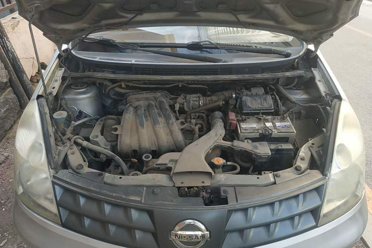 Used Nissan Livina 2008 1.6L Manual XuanNeng Model Engine Bay