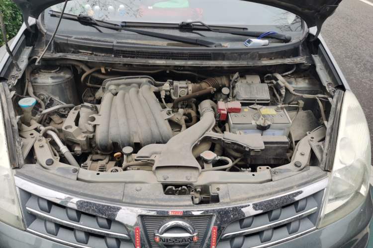 Used Nissan Livina 2008 Jingrui 1.6L Automatic Smart Edition Engine Bay