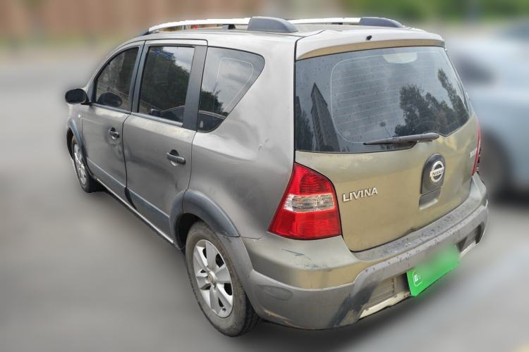 Used Nissan Livina 2008 Jingrui 1.6L Manual Smart Edition Rear Left 45 Deg