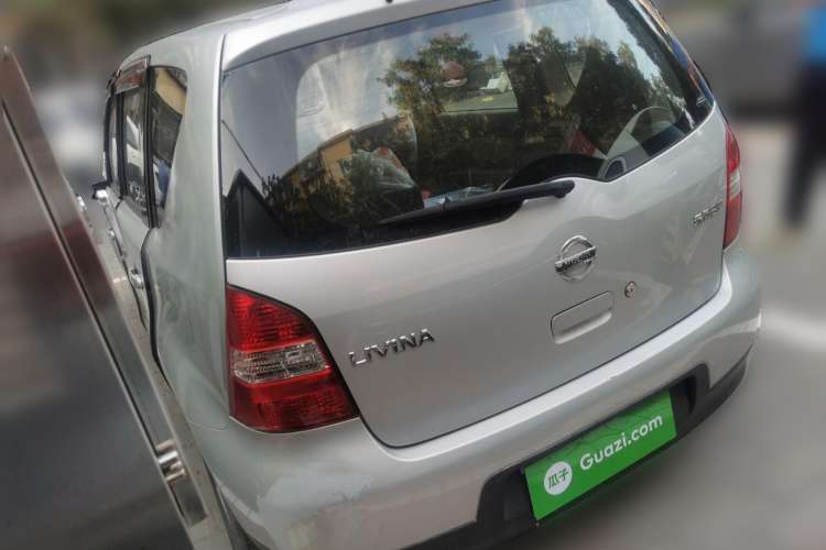 Used Nissan Livina 2008 1.6L Manual XuanNeng Model Rear Left 45 Deg