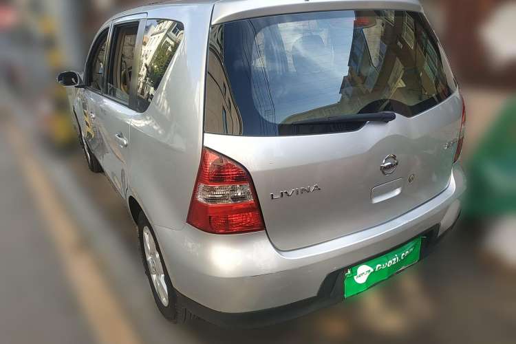 Used Nissan Livina 2008 1.6L Manual XuanNeng Model Rear Left 45 Deg