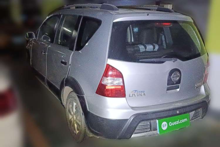 Used Nissan Livina 2008 Jingrui 1.6L Automatic Smart Edition Rear Left 45 Deg