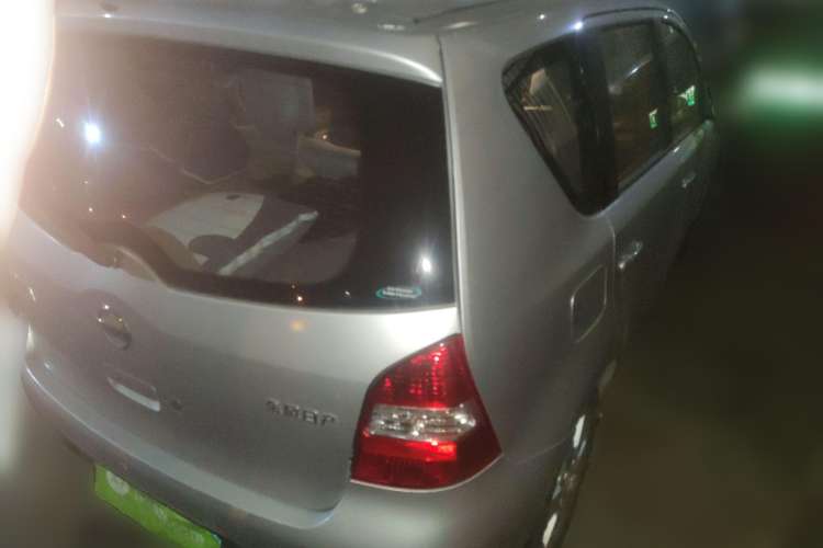 Used Nissan Livina 2008 1.6L Automatic XuanNeng Version Rear Right 45 Deg