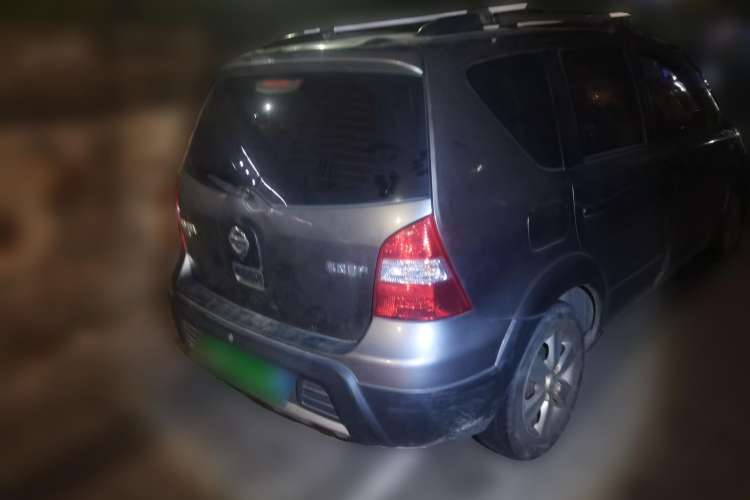 Used Nissan Livina 2008 Jingrui 1.6L Manual Smart Edition Rear Right 45 Deg