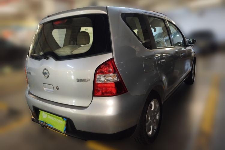 Used Nissan Livina 2008 1.6L Automatic XuanNeng Version Rear Right 45 Deg
