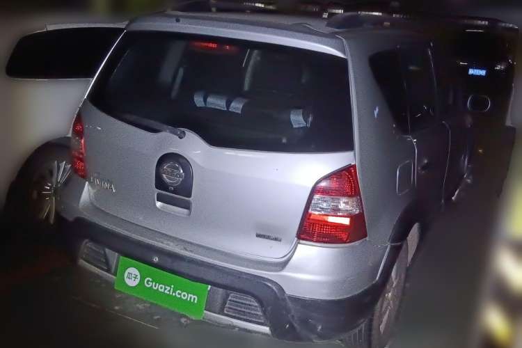 Used Nissan Livina 2008 Jingrui 1.6L Automatic Smart Edition Rear Right 45 Deg