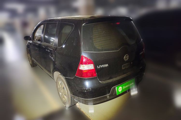 Used Nissan Livina 2009 1.6L Manual All-Around Model Rear Left 45 Deg