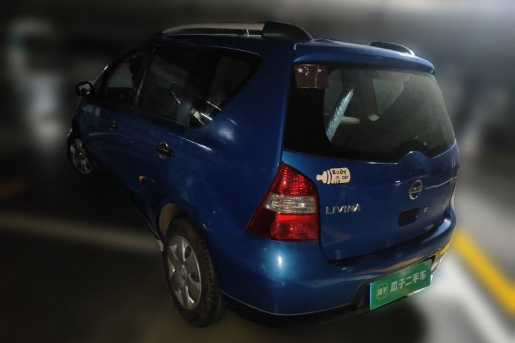 Used Nissan Livina 2009 1.6L Manual All-Around Model Rear Left 45 Deg