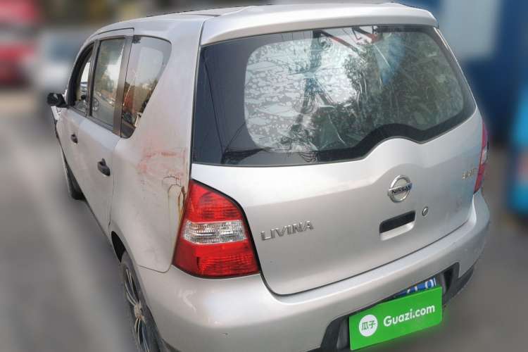Used Nissan Livina 2009 1.6L Manual All-Around Model Rear Left 45 Deg