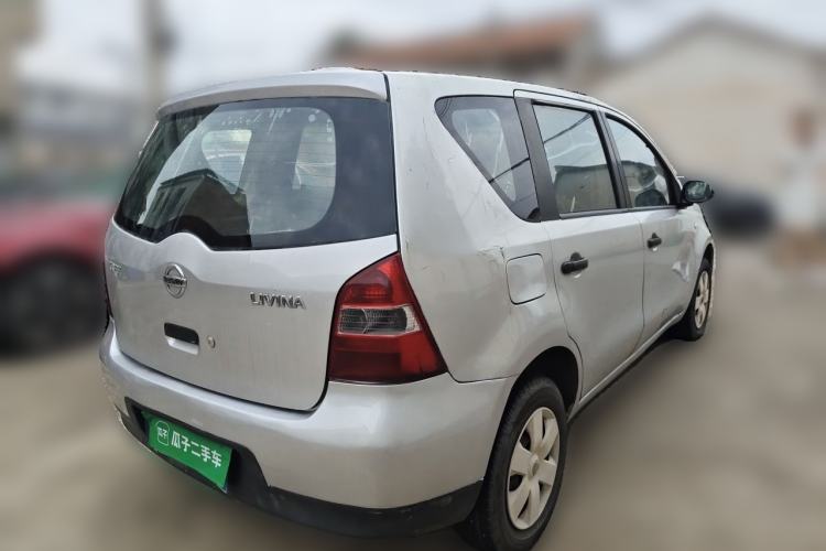 Used Nissan Livina 2009 1.6L Manual All-Around Model Rear Right 45 Deg