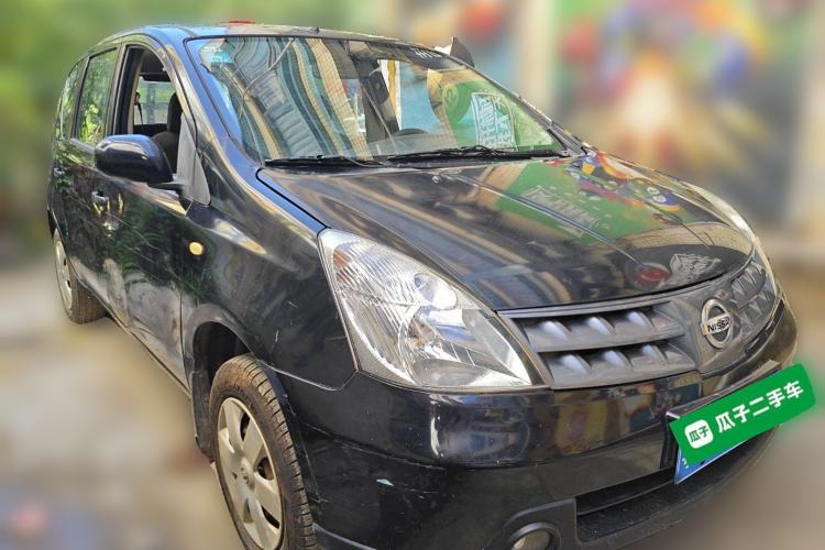 Used Nissan Livina 2010 Jingyue Edition 1.6L Automatic All-in-One Model Front Right 45 Deg