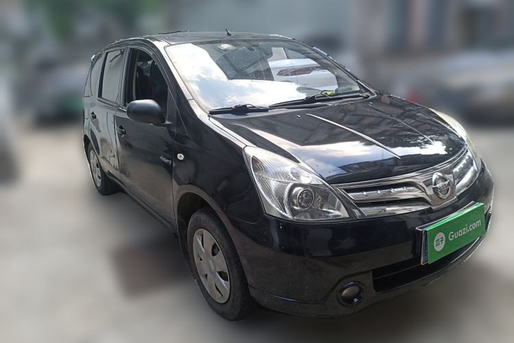 Used Nissan Livina 2010 Jingyue Edition 1.6L Manual All-Around Model Front Right 45 Deg