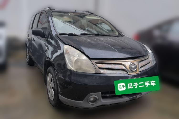 Used Nissan Livina 2010 JINRUI Edition 1.6L Automatic Standard Model Front Right 45 Deg
