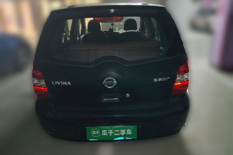 Used Nissan Livina 2010 Jingyue Edition 1.6L Manual All-Around Model Rear