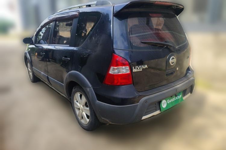Used Nissan Livina 2010 Jingrui Edition 1.6L Manual Standard Model Rear Left 45 Deg