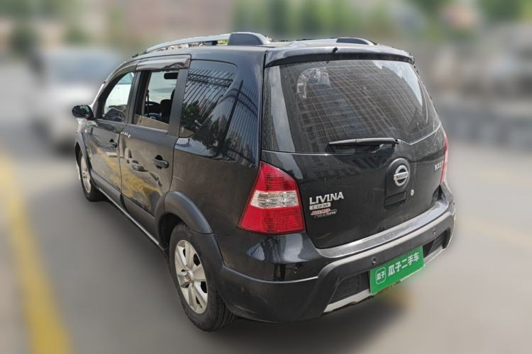 Used Nissan Livina 2010 JINRUI Edition 1.6L Automatic Standard Model Rear Left 45 Deg