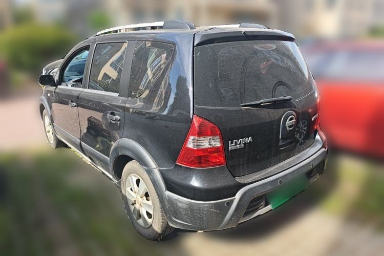 Used Nissan Livina 2010 Jingrui Edition 1.6L Manual Standard Model Rear Left 45 Deg