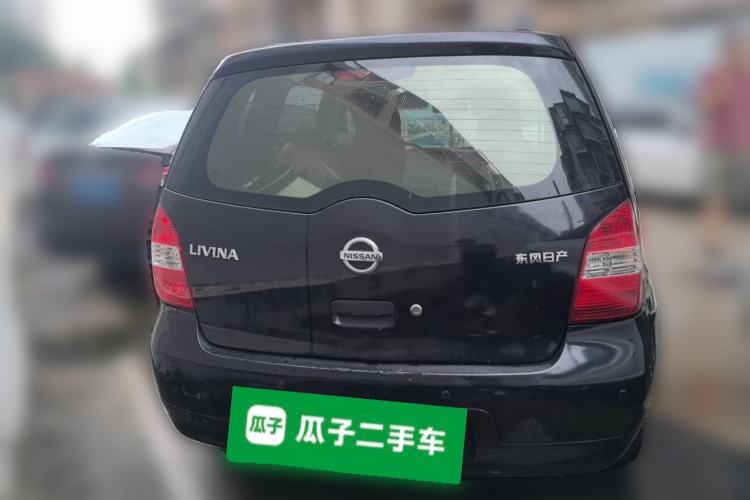 Used Nissan Livina 2010 JINRUI Edition 1.6L Automatic Standard Model Rear Left 45 Deg