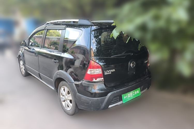 Used Nissan Livina 2010 Jingrui Edition 1.6L Automatic Smart Model Rear Left 45 Deg